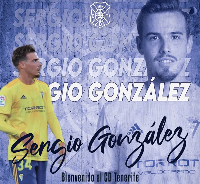 Sergio González, primer fichaje del CD Tenerife en el Mercado Invernal