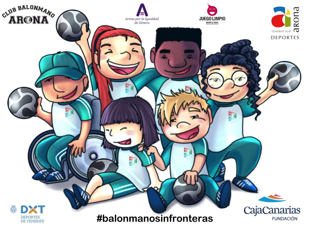 "Balonmano sin fronteras", la solidaridad del Club Balonmano Arona