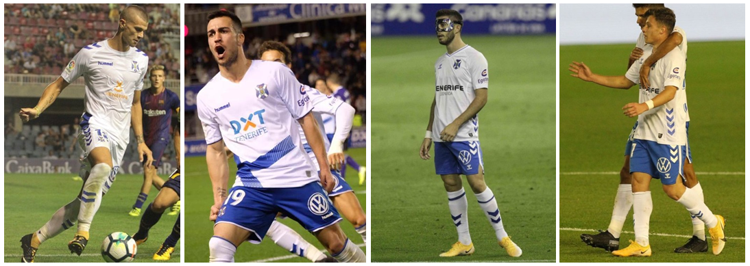 4 debutantes con gol en el CD Tenerife en los últimos 4 años