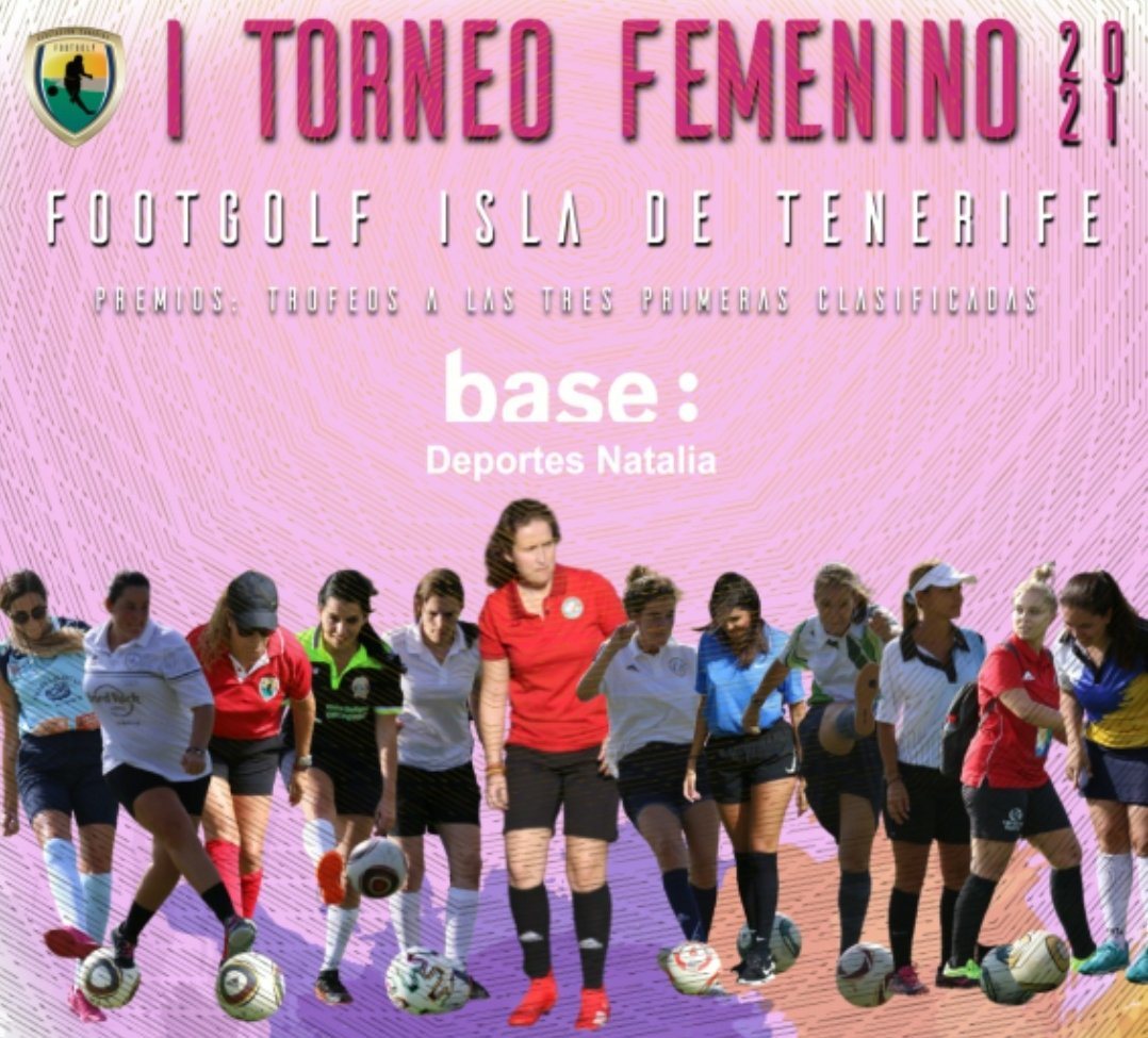 Este sábado se disputa el I Torneo Femenino de Footgolf Isla de Tenerife