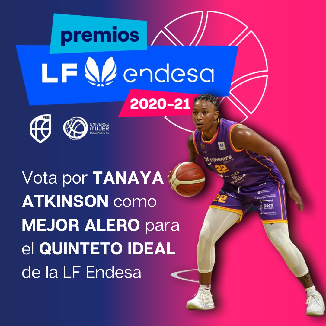 Tanaya Atkinson, nominada para entrar en el mejor quinteto de la Liga Femenina Endesa