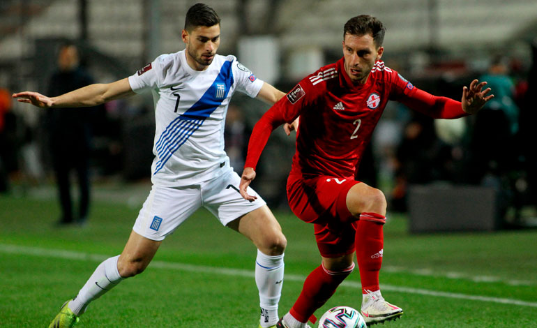 Kakabadze, un gol en propia portería para cerrar su participación con Georgia