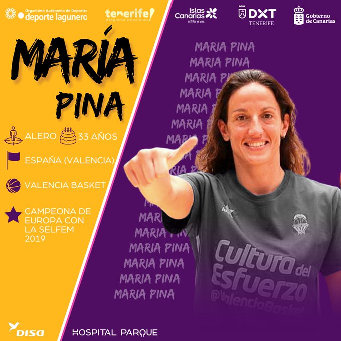 María Pina, segundo fichaje del CB Clarinos para la próxima temporada