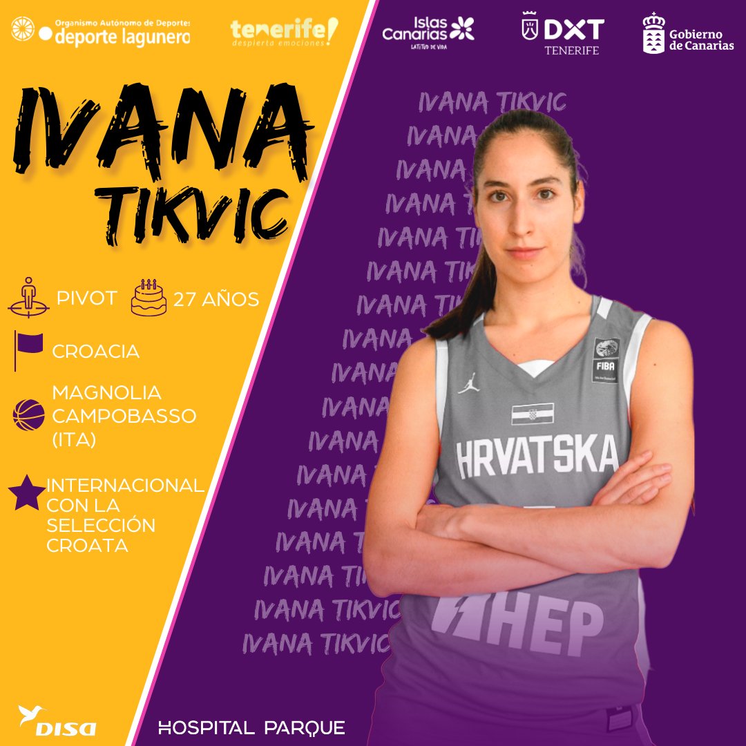 La croata Ivana Tikvic, tercer fichaje del CB Clarinos para la 2021-2022