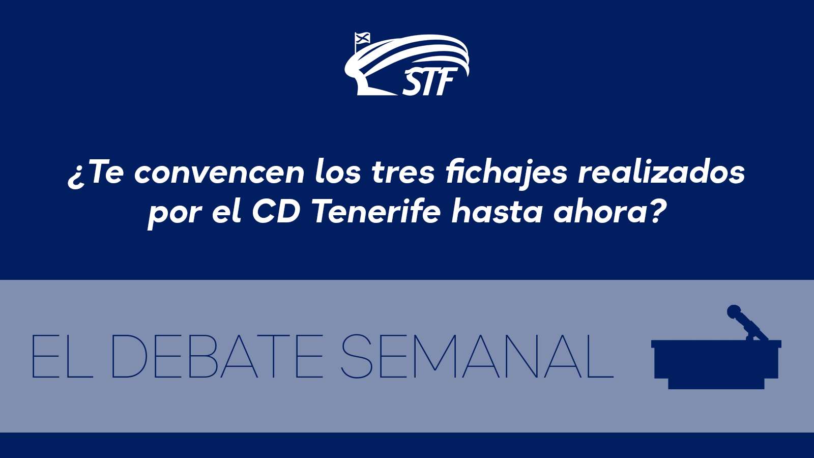 El Debate Semanal: ¿Te convencen los tres fichajes realizados por el CD Tenerife hasta ahora? El 76% dice sí