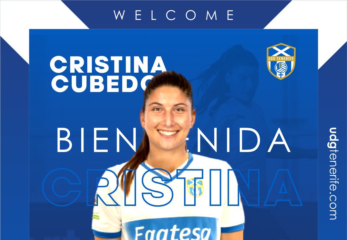 Cristina Cubedo, segundo fichaje de la UDG Tenerife para la 2021-2022