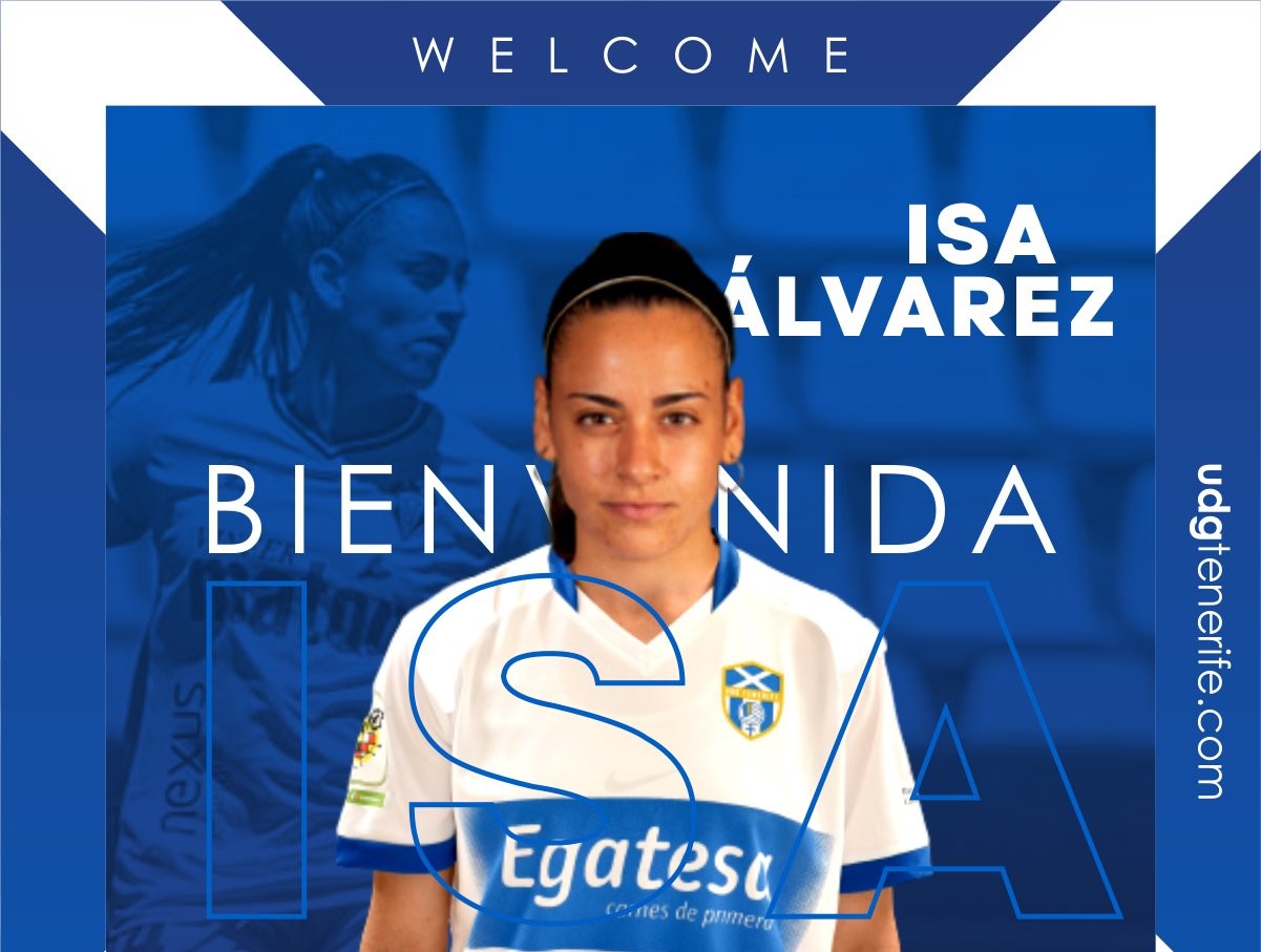 Isa Álvarez, tercer fichaje de la UDG Tenerife para la 2021-2022
