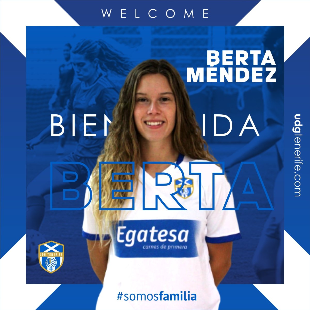 Berta Méndez, cuarto refuerzo para la UDG Tenerife 2021-2022