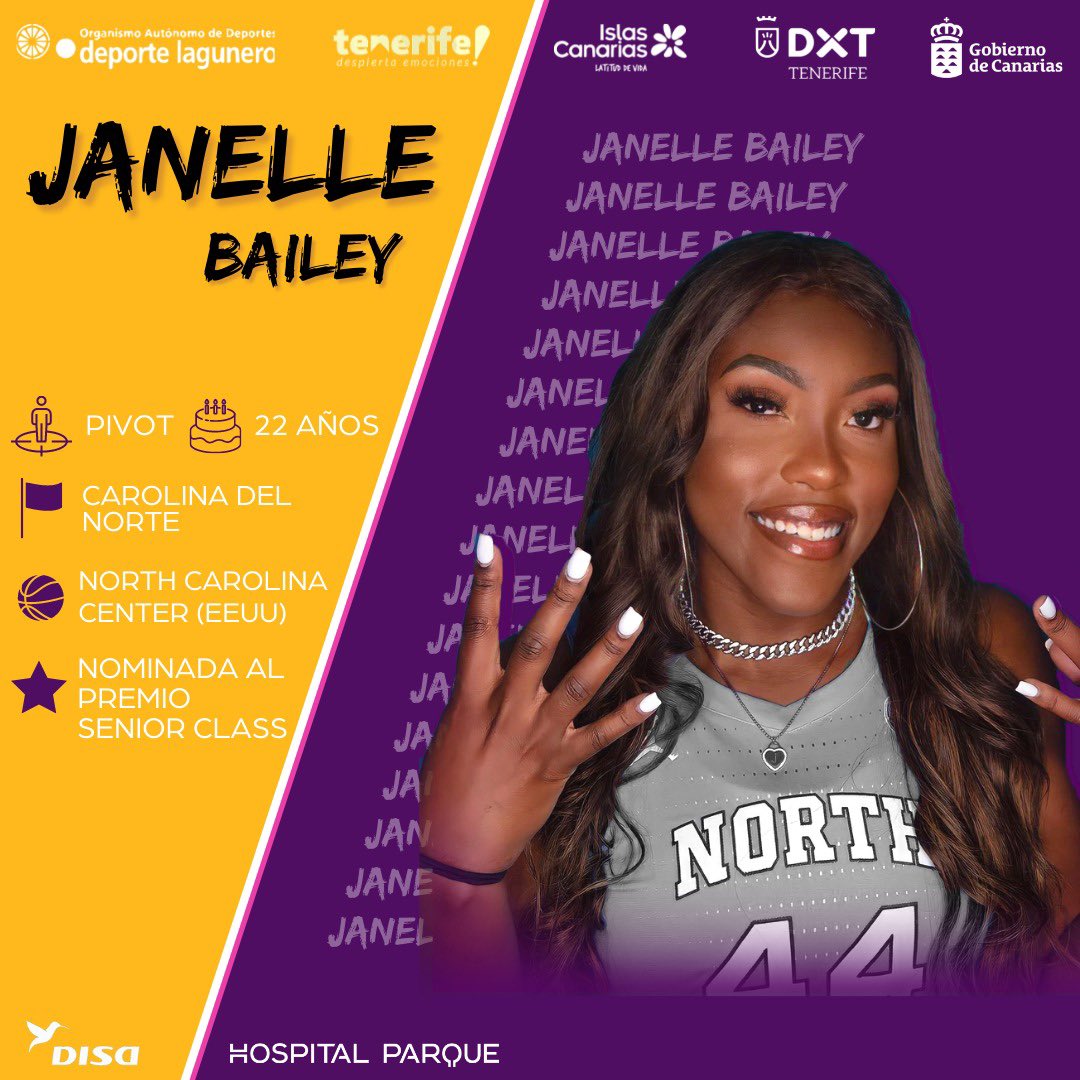 La norteamericana Janelle Bailey, séptimo fichaje del CB Clarinos para la 21-22