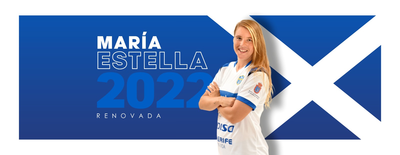 María Estella renueva por una temporada más con la UDG Tenerife