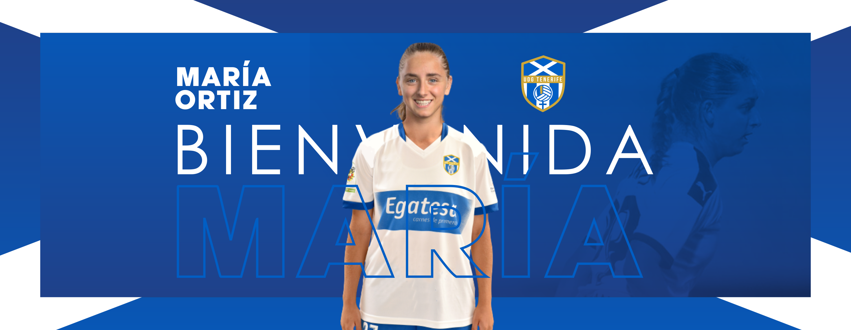María Ortiz firma por la UDG Tenerife