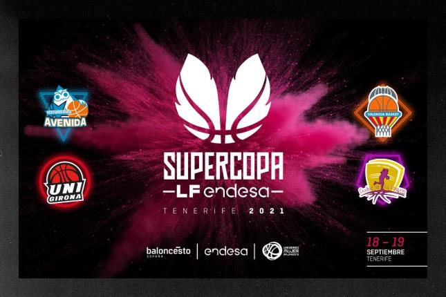 La Supercopa LF Endesa se jugará en el Santiago Martín de La Laguna