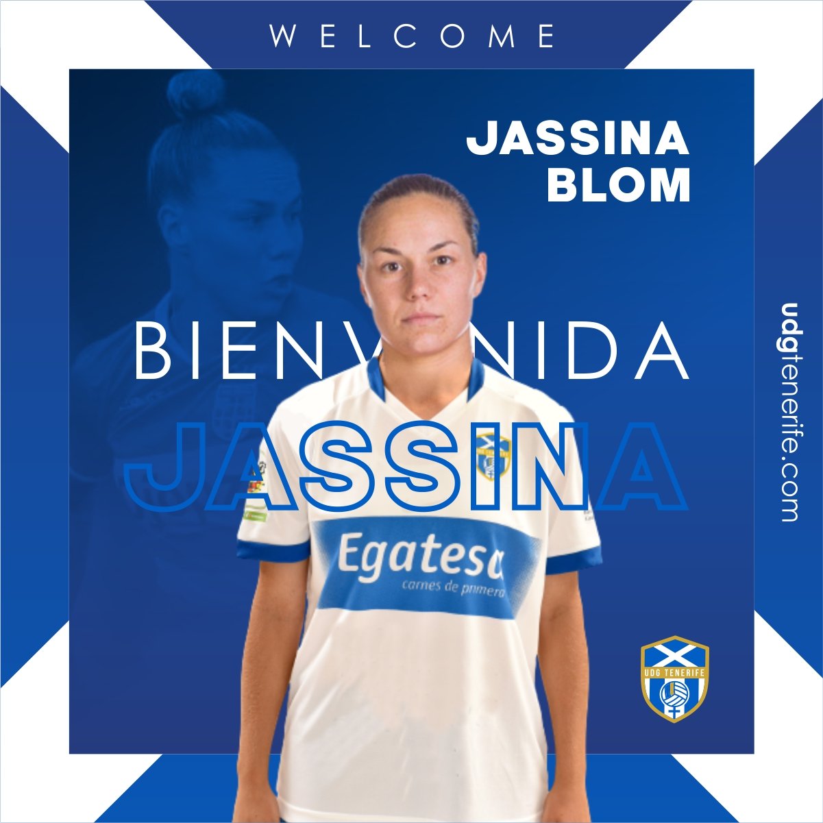 La UDG Tenerife firma a Jassina Blom