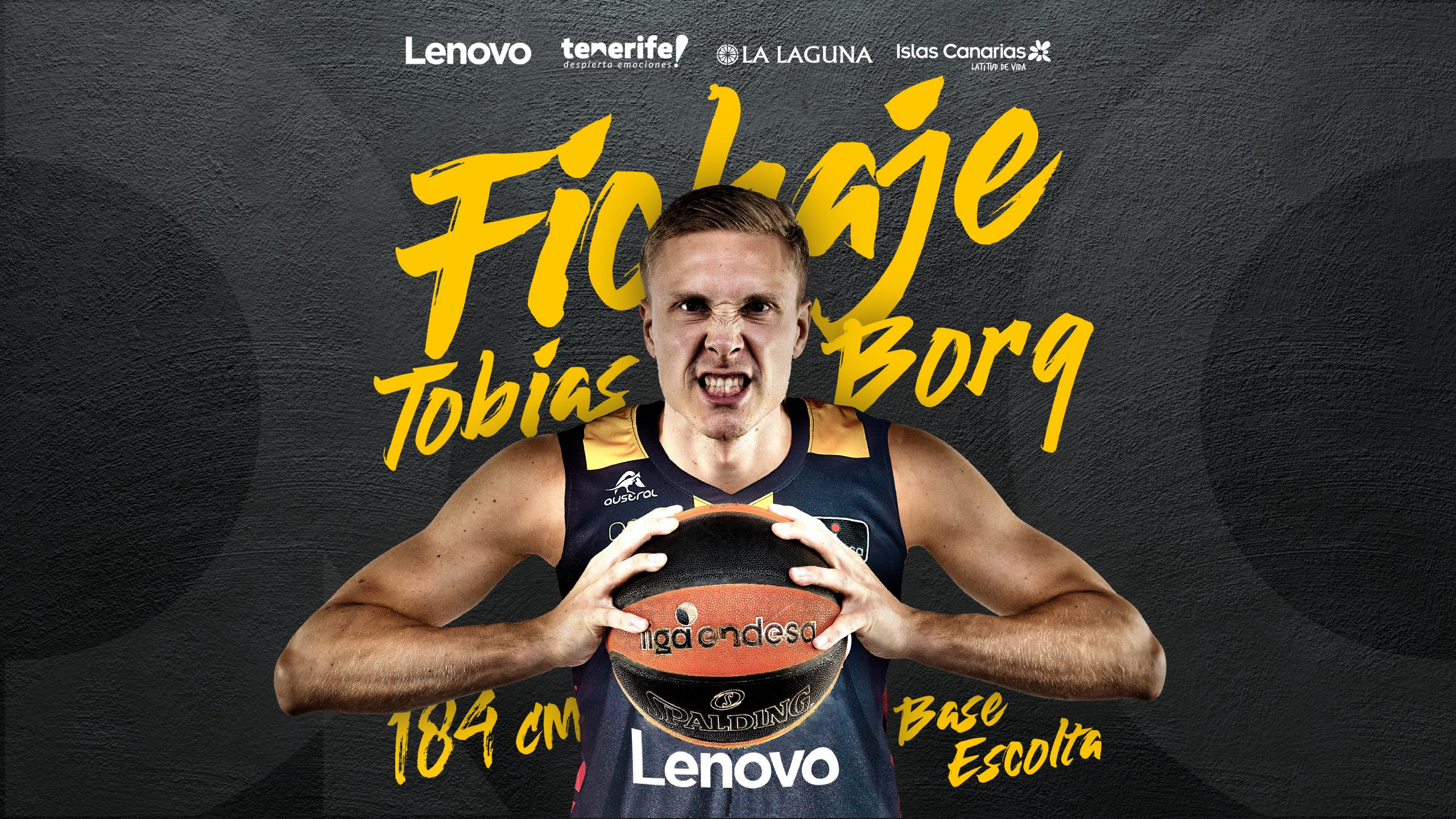 El Lenovo Tenerife ficha a Tobias Borg