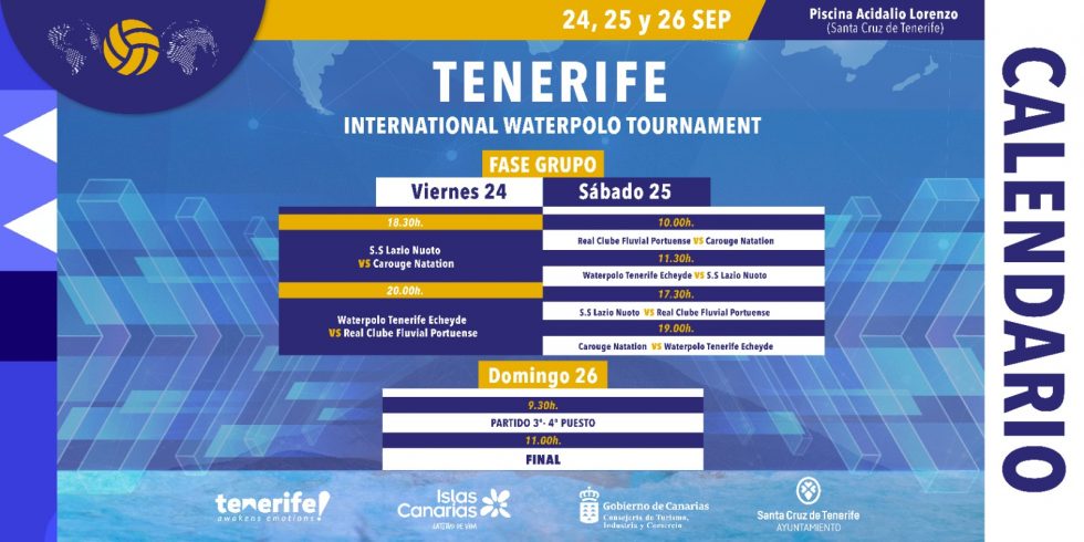 La piscina Acidalio Lorenzo acoge este fin de semana el II Torneo Internacional de waterpolo