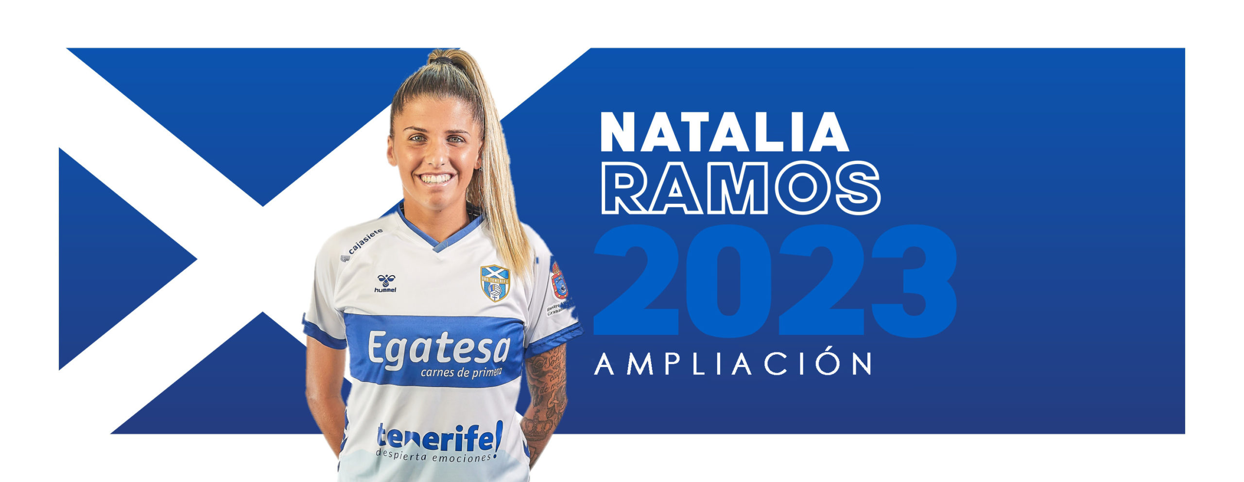 Natalia Ramos renueva con la UDG Tenerife Egatesa por un año más, hasta 2023