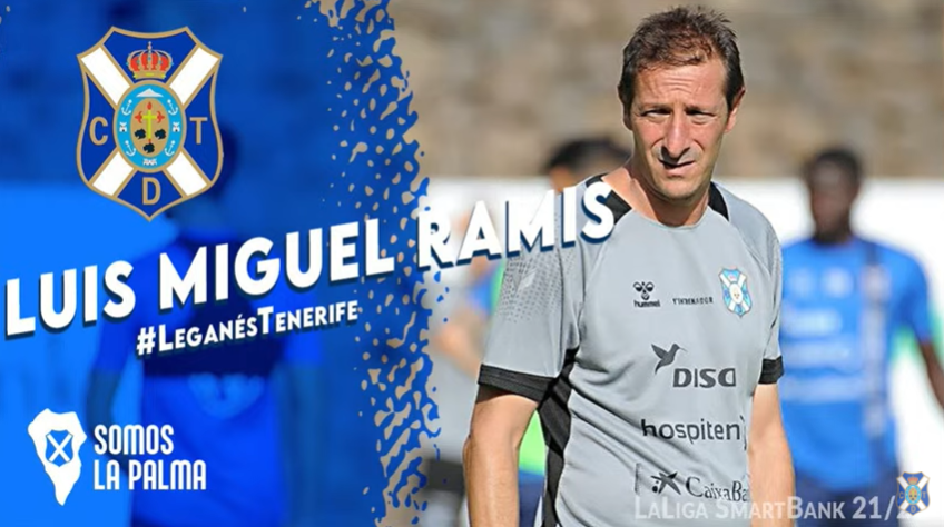 Ramis: "En cuanto a exigencia, para mí, el Tenerife es el Real Madrid de Segunda"