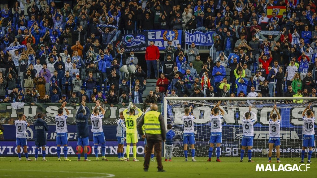 El Málaga CF no ha perdido en La Rosaleda esta campaña