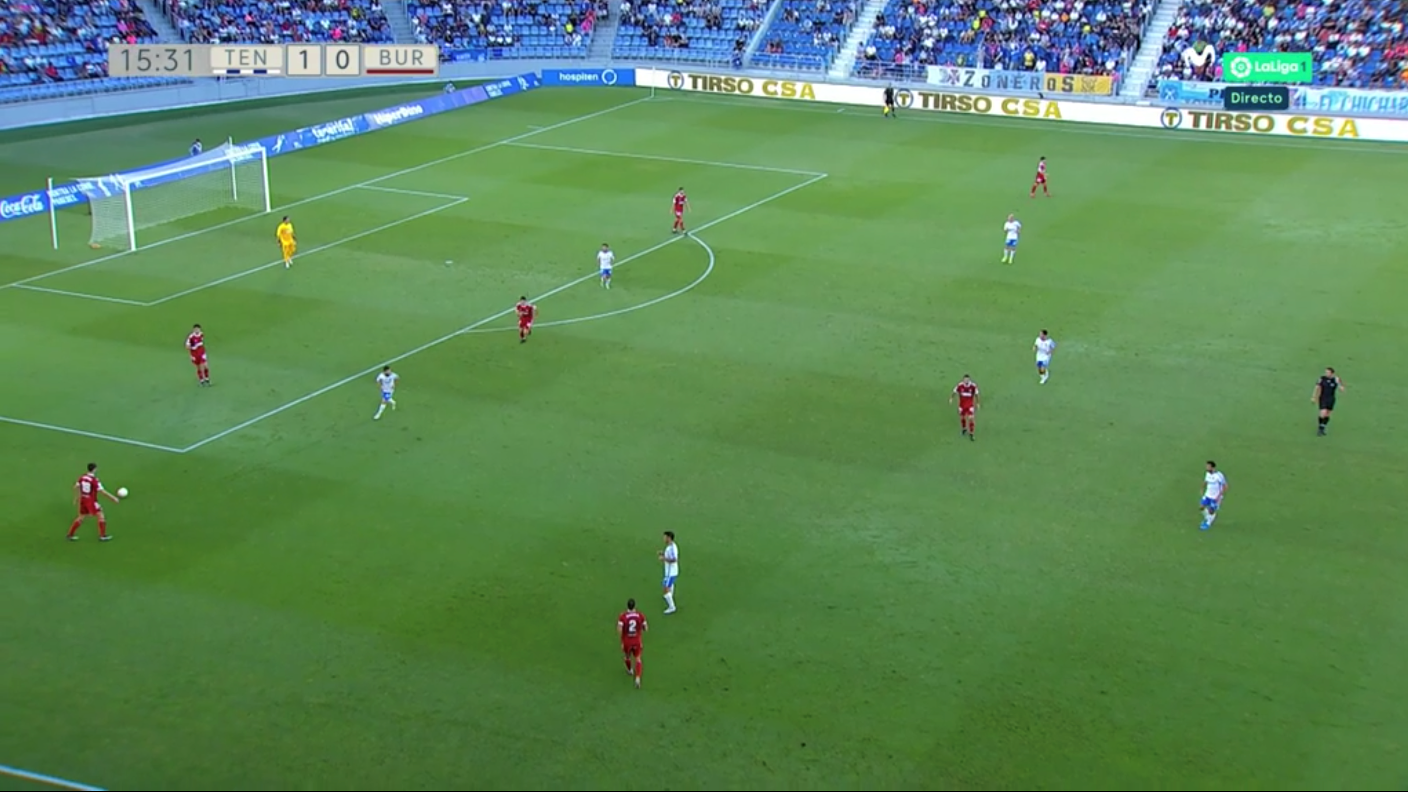 Análisis del CD Tenerife 4-0 Burgos CF