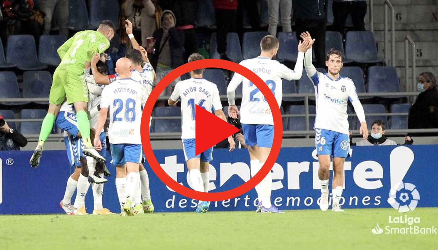 VÍDEO | Resumen del CD Tenerife vs Real Sociedad B (2-0)