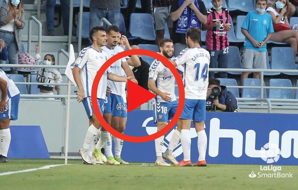 VÍDEO | Resumen del CD Tenerife vs Burgos CF (4-0)