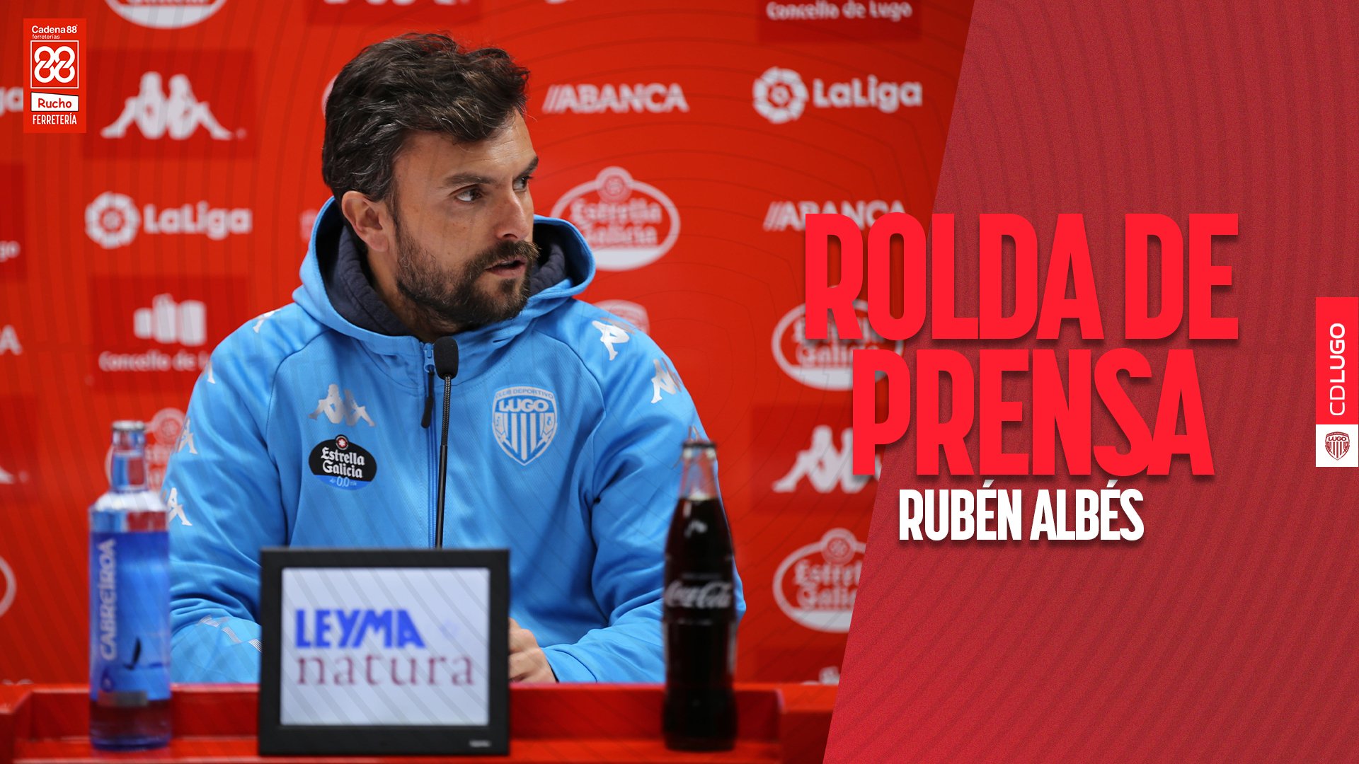 Rubén Albés: "Creo que el modelo del Tenerife puede venirnos bien. Vamos a hacer un buen partido allí"