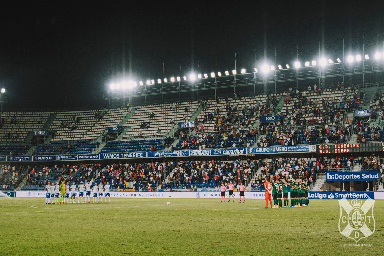 Los abonados entrarán gratis al partido de Copa del Rey entre Tenerife y Eibar