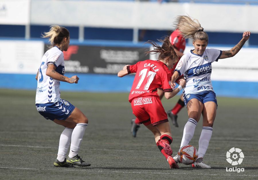 Crónica del UDG Tenerife 1-0 Deportivo Alavés: "Ange Koko y Natalia Ramos llevan el delirio a La Palmera"