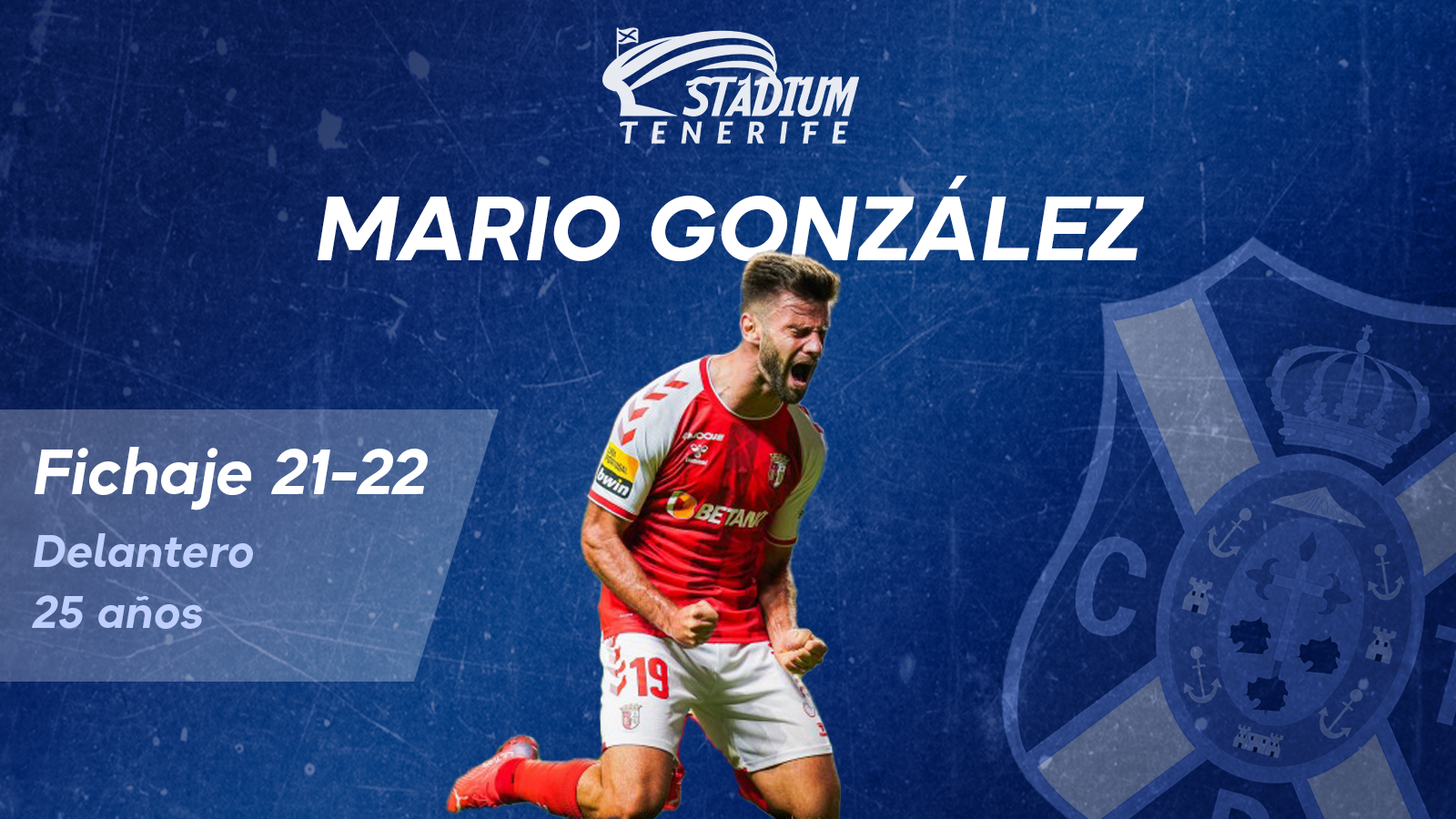 Análisis Fichaje CDT: Mario González, gol y más gol para el CD Tenerife