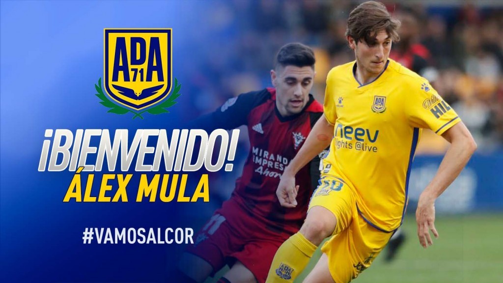 El ex blanquiazul Alex Mula jugará lo que queda de temporada en el Alcorcón
