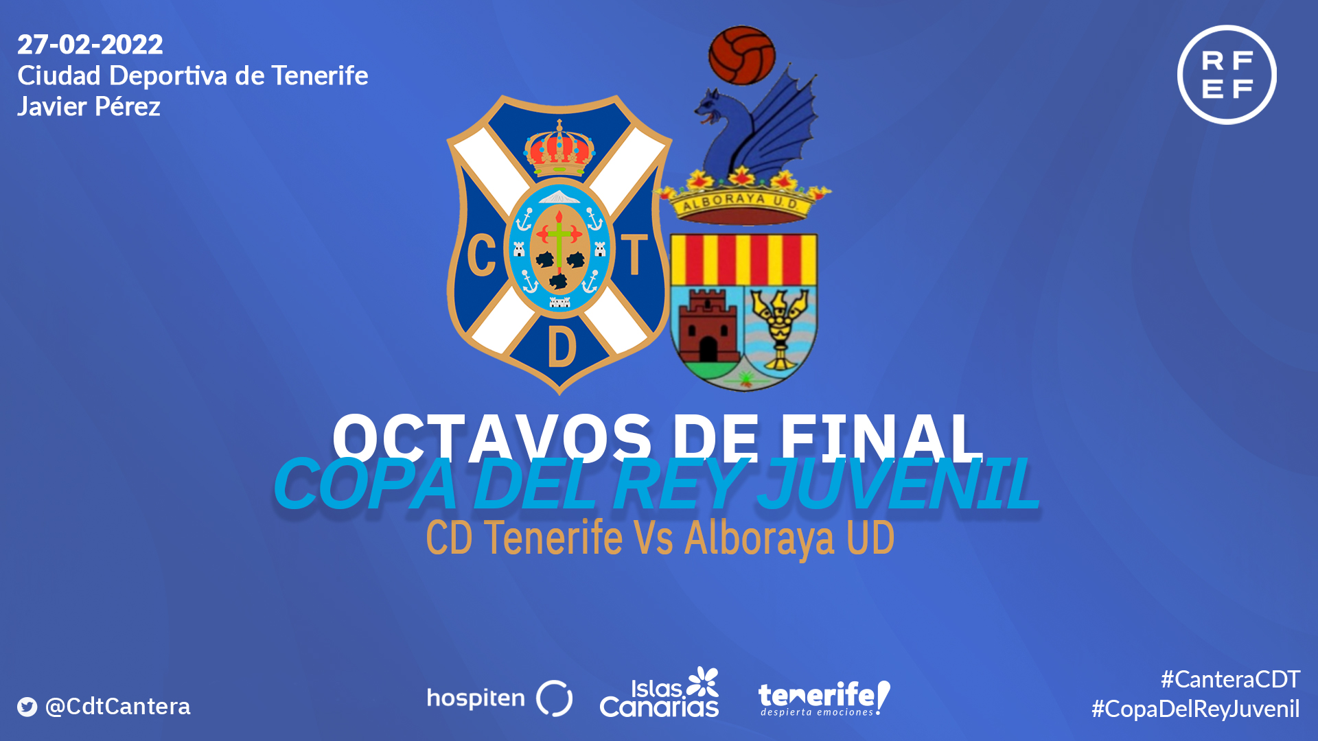 El Alboraya UD valenciano, rival del CD Tenerife en los octavos de la Copa del Rey juvenil