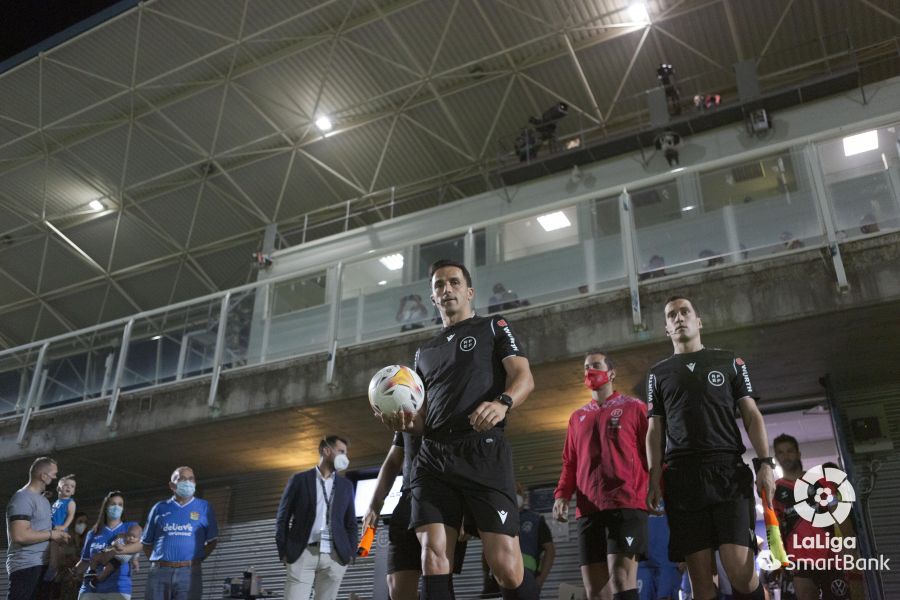 El valenciano Saúl Ais Reig, árbitro del Alcorcón-Tenerife de este domingo