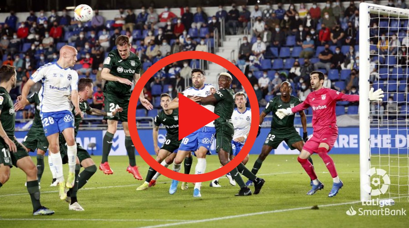 VÍDEO | Resumen del CD Tenerife vs CD Leganés (0-0)
