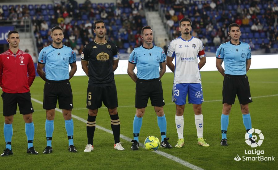 El madrileño Gálvez Rascón, árbitro del Tenerife-Zaragoza de este sábado