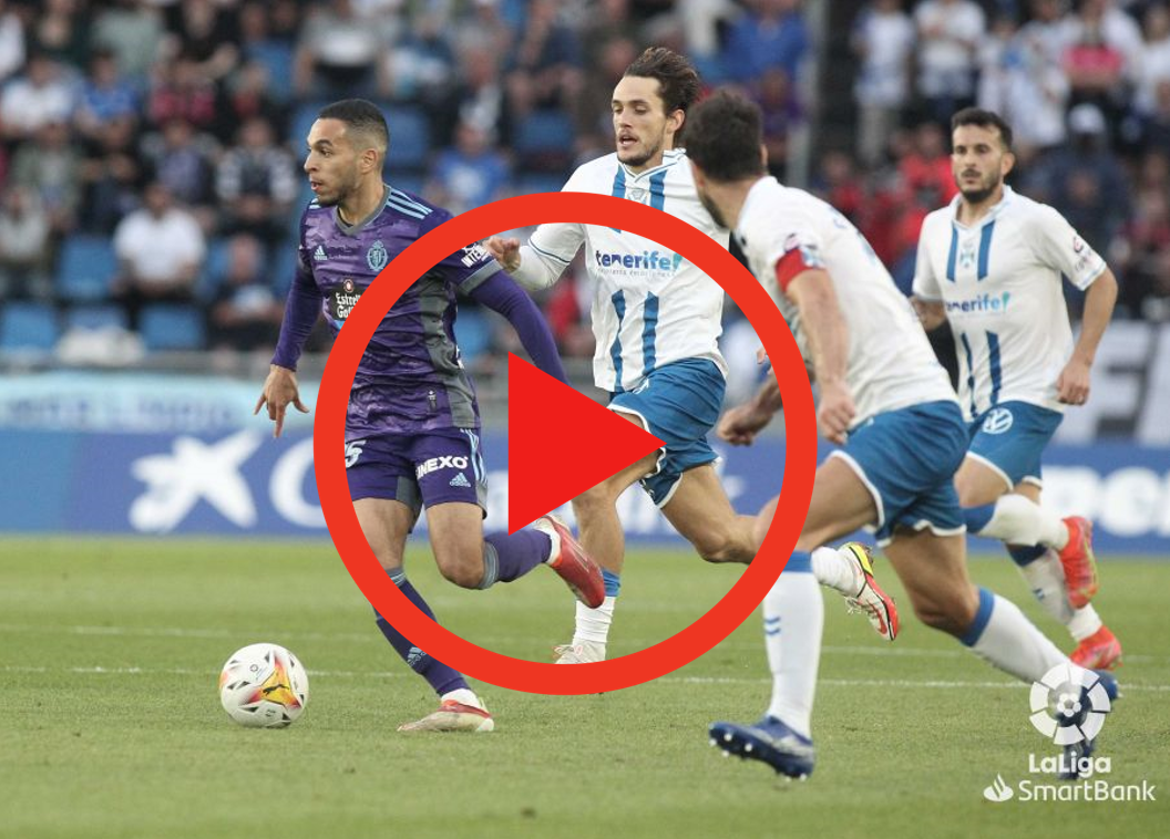 VÍDEO | Resumen del CD Tenerife vs R. Valladolid (1-4)