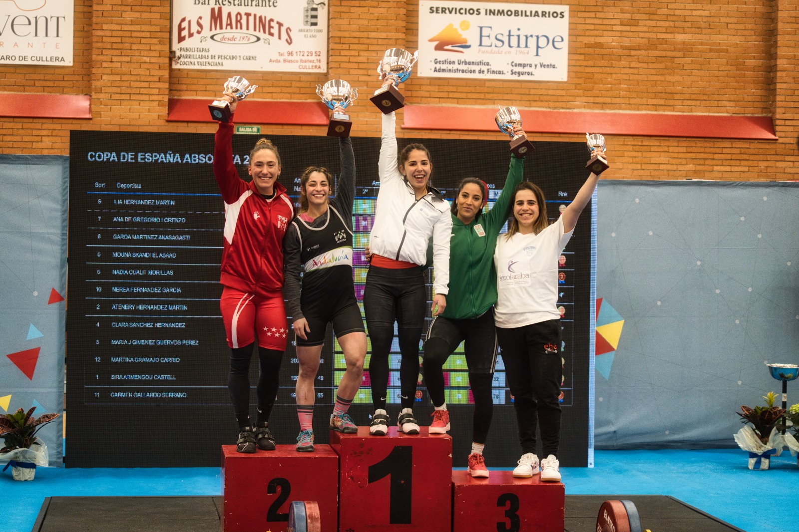 La tinerfeña Atenery Hernández se proclama campeona de España en Halterofilia