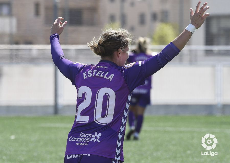 María Estella volvió a jugar seis meses después