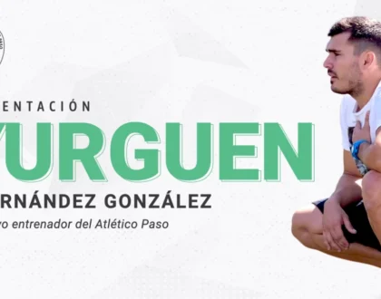 Yurguen Hernández, nuevo entrenador del Atlético Paso, en sustitución de Jorge Muñoz