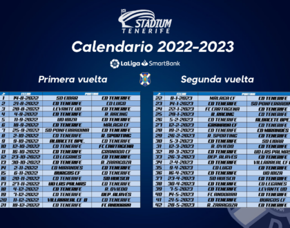 El CD Tenerife ya tiene calendario para la temporada 2022/2023