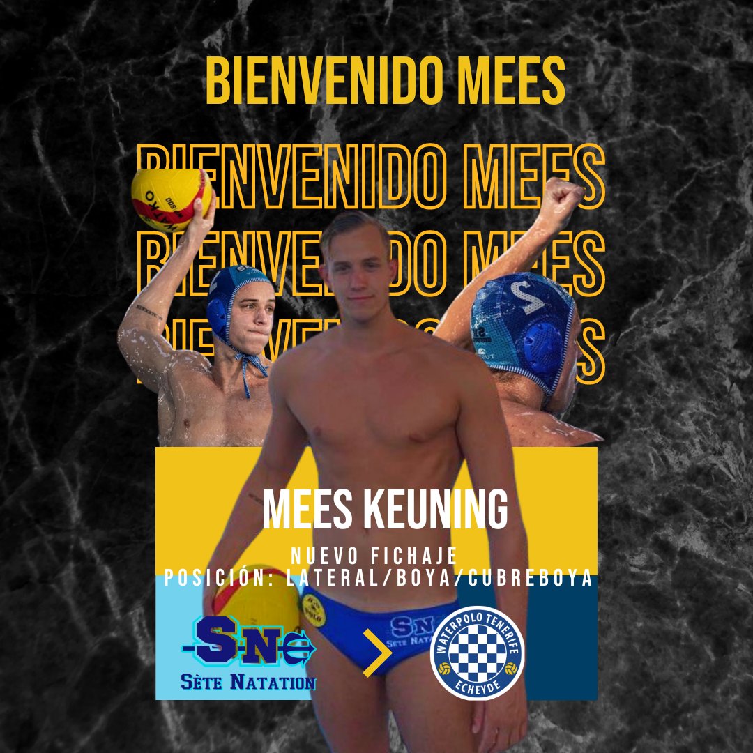 El neerlandés Mees Keuning, segundo fichaje del CN Echeyde 2022-2023
