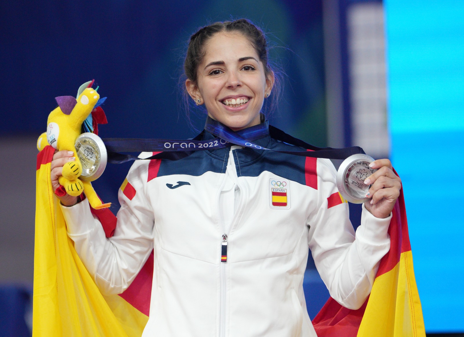 La tinerfeña Atenery Hernández logra dos medallas de plata en los Juegos Mediterráneos