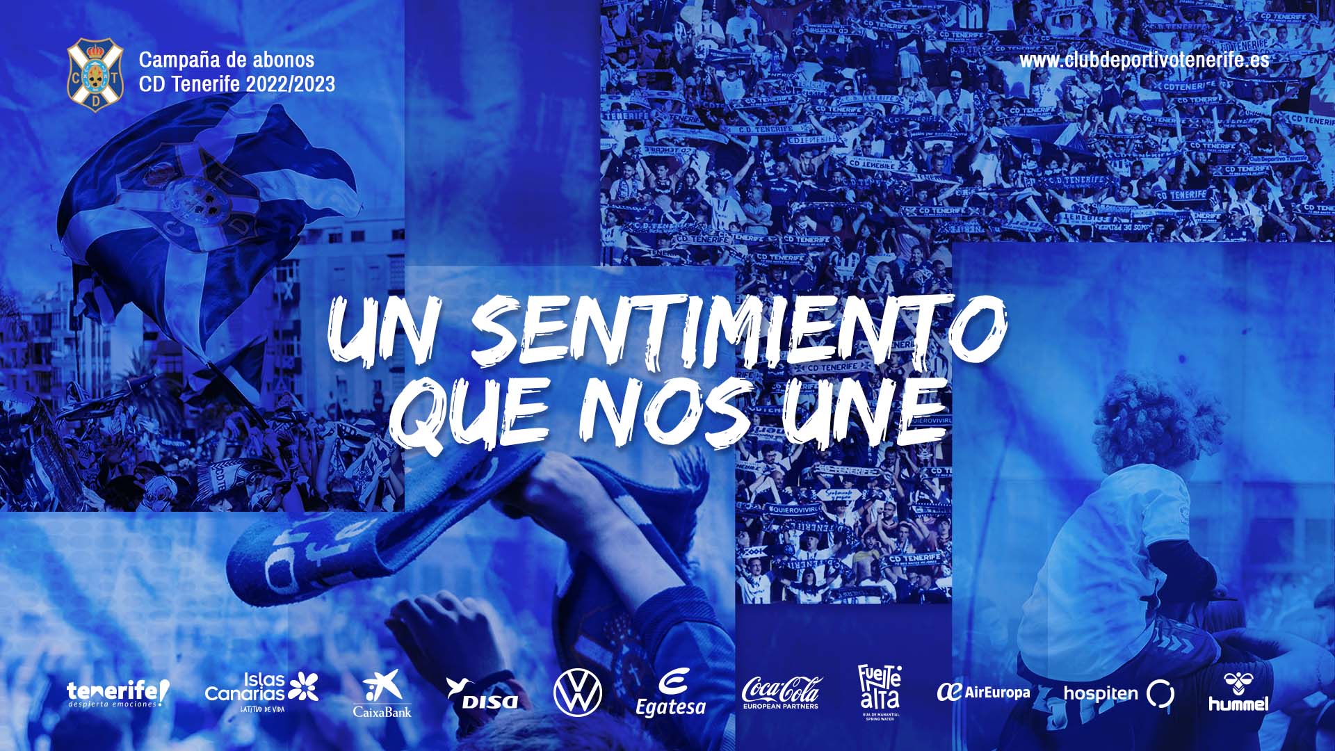 El CD Tenerife presenta su nueva campaña de abonos para la 22-23: ‘Un sentimiento que nos une’