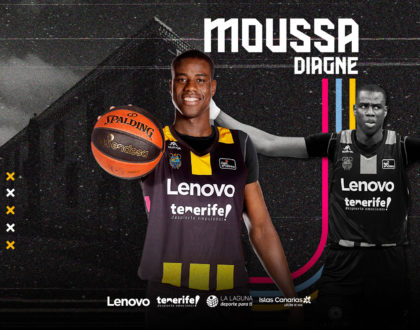 El Lenovo Tenerife cierra su plantilla 22-23 con el fichaje de Moussa Diagne