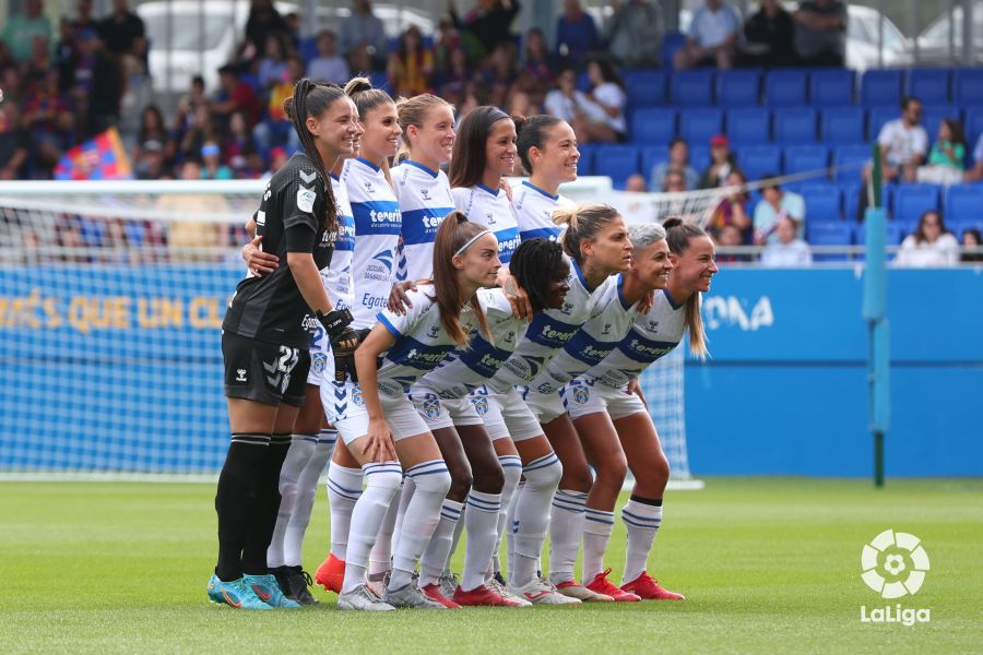 Cuatro jugadoras hicieron su debut oficial con la UDG Tenerife