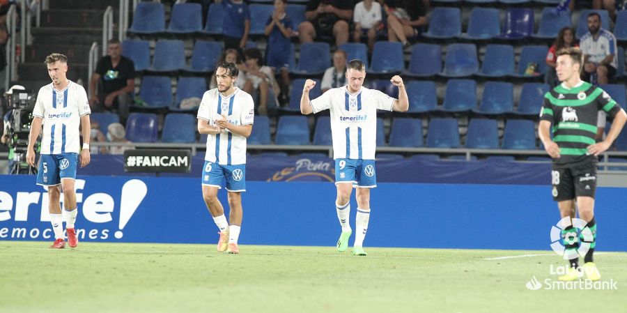Crónica del CD Tenerife 1-0 Racing Santander: "Borja Garcés encuentra el camino de la victoria"