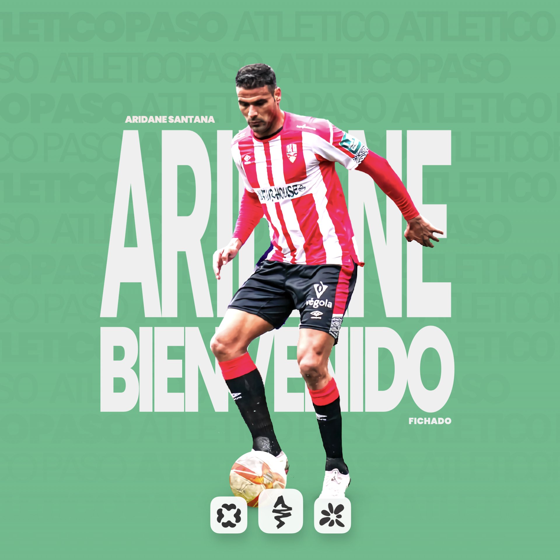 Aridane Santana firma por el CD Atlético Paso