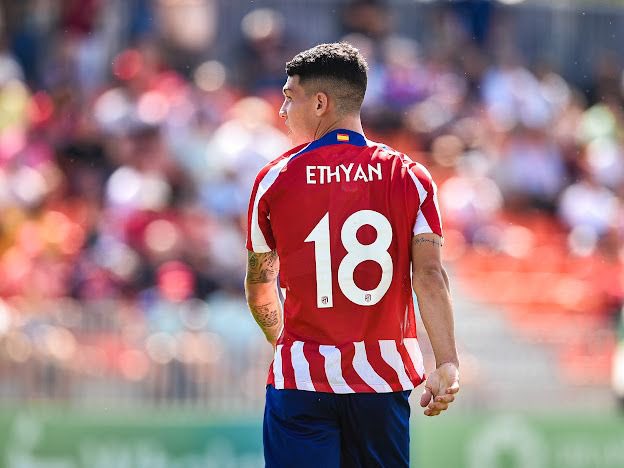 Ethyan marcó su primer gol con el Atlético B y ya entrena a las órdenes de Simeone