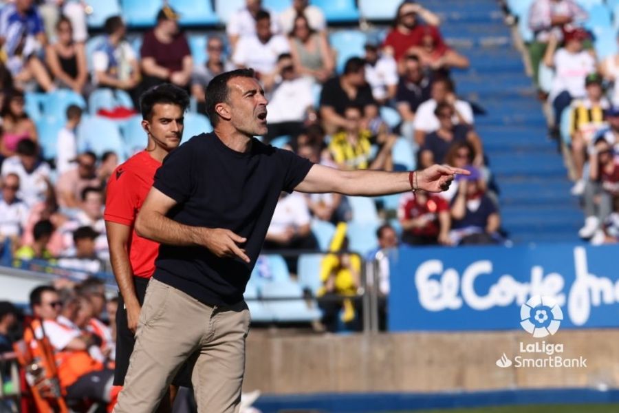 Carcedo, técnico del Zaragoza: "El Tenerife está fuerte en casa pero también está pasando por dificultades"