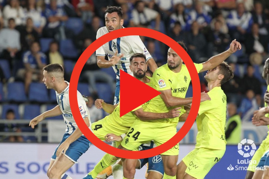 VÍDEO | Resumen del CD Tenerife vs R. Sporting (1-1)