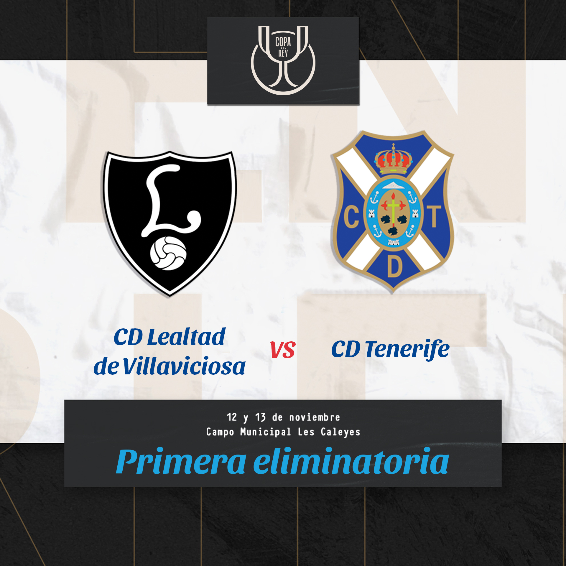 El CD Tenerife se medirá al CD Lealtad en la primera ronda de la Copa del Rey